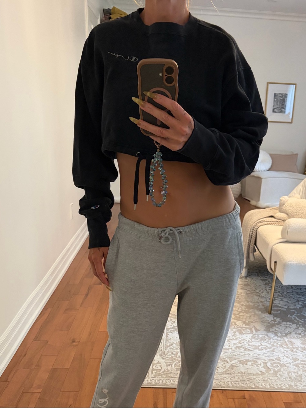 CHAMPION crop sweater